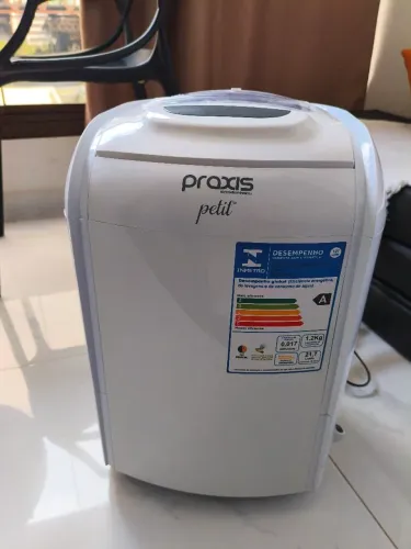 Mini Lavadora Praxis 1,2 kg Petit Branca 127V (USADA APENAS UMA VEZ)