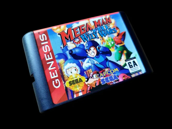 Megaman: The Willy Wars - Cartucho para Mega Drive, Sega Gênesis
