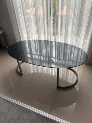 Mesa de centro de sala mármore