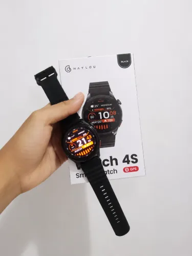 Relógio de corrida com GPS Haylou watch 4s
