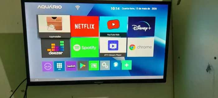 TV Multilaser Se for possível pronta entrega um bom estado TV está