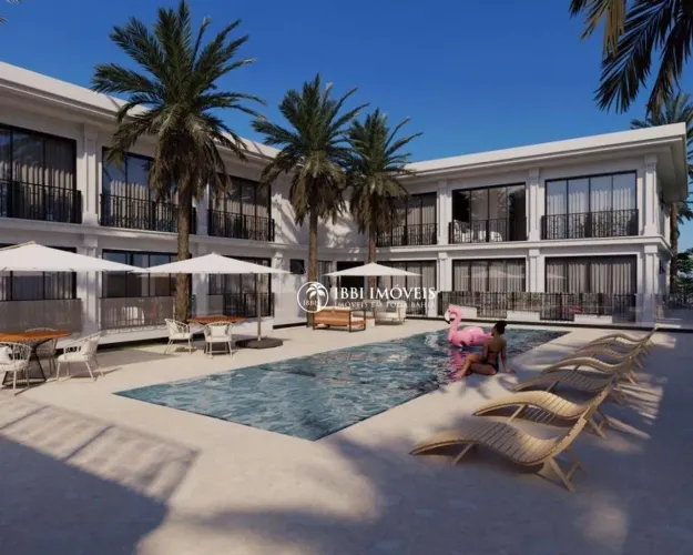 Apartamento com 2 dormitórios à venda, 23 m² por R$ 279.500,00 - Centro - Santa Cruz Cabrá