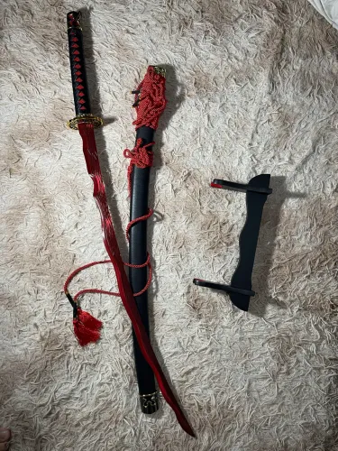 Katana Rios de Sangue Elden Ring - Replica em aço 