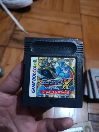 Fita rockman x para Nintendo game boy