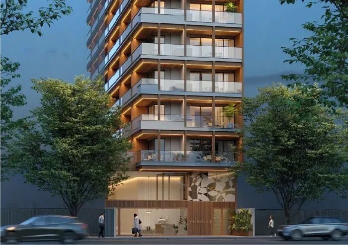 Studios inteligentes á venda na Rua Presidente Backer em Icaraí