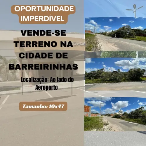 Vende - se terreno em Barreirinhas 