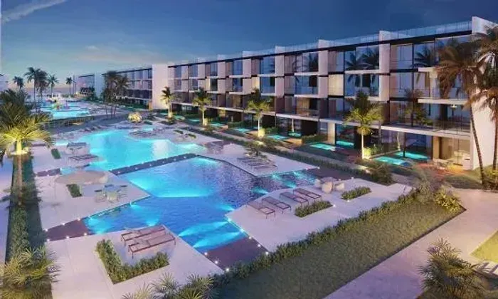 FLAT COM 3 QUAROS BEIRA MAR MURO ALTO RESORT COMPLETO