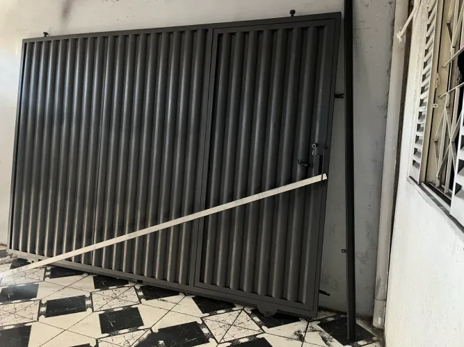 Portão Reformado de Correr 