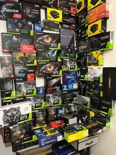 Placas de Vídeo Diversas Nvidia e AMD - GTX / RX / DDR3 / DDR5