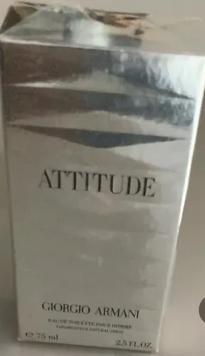 Raridade da Perfumaria: Giorgio Armani Attitude Masculino selado, 75 ml