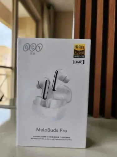 Fone Bluetooth QCY Melobuds Pro ANC LDAC Branco Lacrado Original