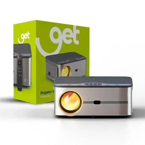 Projetor Multimídia Get Vision 7000 Lúmens Full HD HDMI USB AV Frete Grátis
