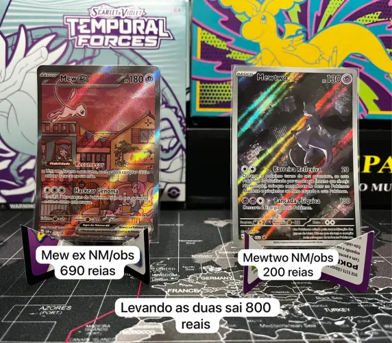 Mew é Mewtwo 151