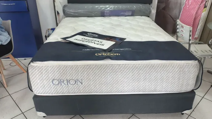 Colchão Orion Ortobom Premium - Molas Ensacadas Superpocket e Espuma Hipermacia com HR Gel