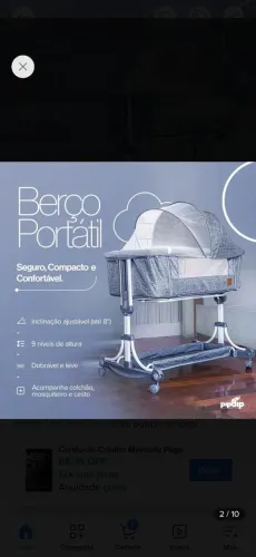 Berço portátil