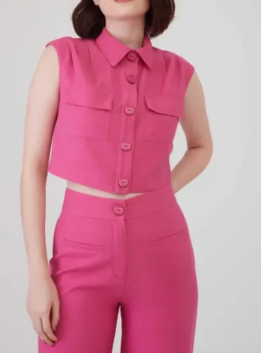 Conjunto Producao Rosa Tam M