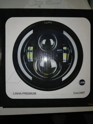 Farol  Led 7 polegadas automotivo