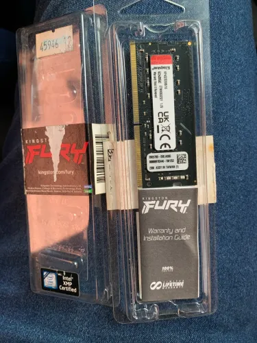 MEMÓRIA 16GB DDR4 3200MHZ 1,2V KINGSTON FURY IMPACT - NOTEBOOK