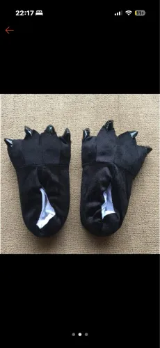 Pantufa de garra - tamanho único 35 a 39