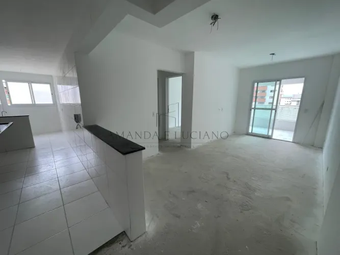 Apartamento para Venda em Praia Grande, Aviação, 2 dormitórios, 1 suíte, 2 banheiros, 1 va