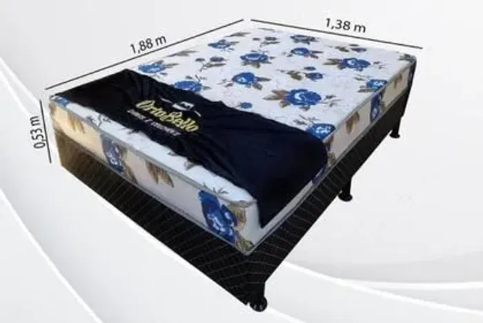 Cama Box Casal Ortobello Frete Grátis Parcelamos Em Até 12x sem Juros