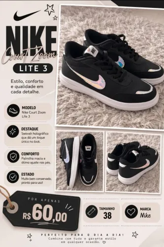Tênis Nike Court Zoom Lite 3