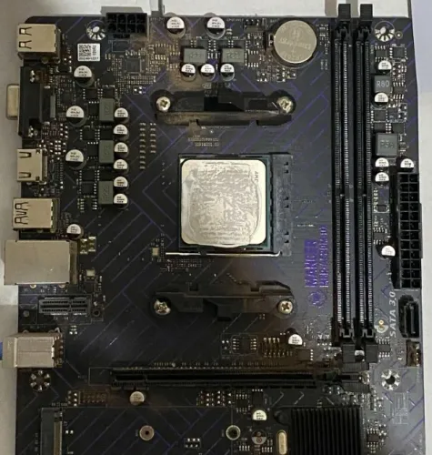 Placa mãe A520m-dx e Processador Ryzen 5 5500