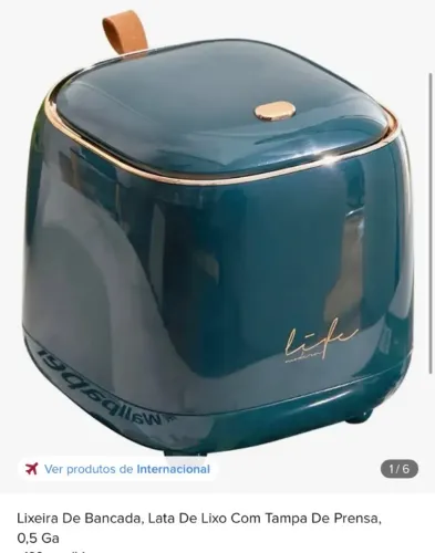 Lixeira bancada