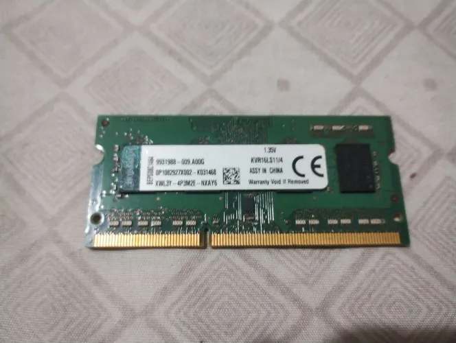 Memoria DDR3 4Gb