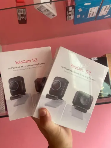 YoloCam S3 4K - Webcam para Lives e Produção de Conteúdo