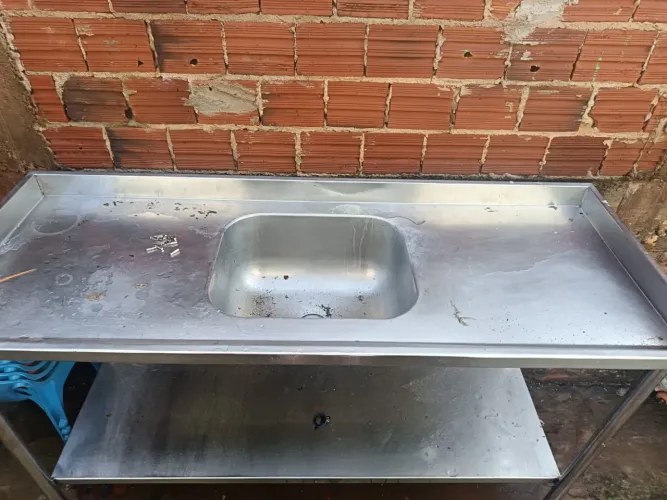 Pia de inox
