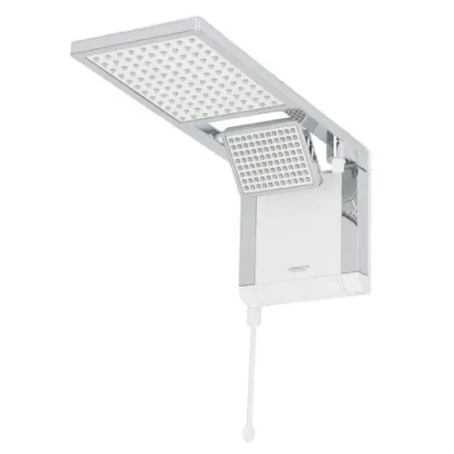 VENDO - Chuveiro Lorenzetti Acqua Duo Flex Ultra Eletrônico Branco/Cromado 220v (USADO)
