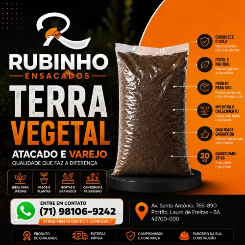 Terra Vegetal 20 Kg