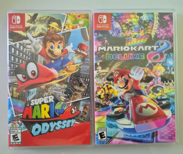 Mario Kart 8 Deluxe + Super Mario Odyssey (SWITCH)