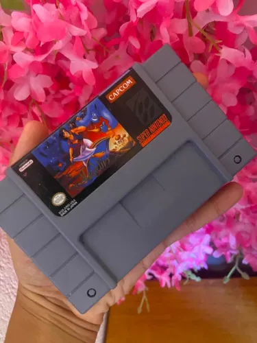 cartucho snes aladin
