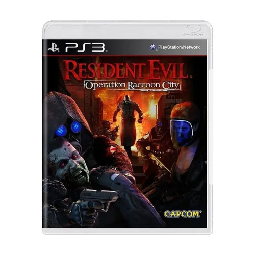 RESIDENT EVIL  OPERAÇÃO RACOON. PLAYSTATION 3
