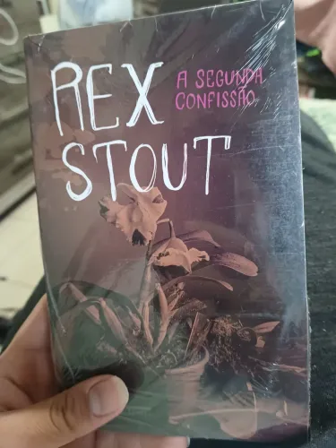 Livro a segunda confissão Rex Stout, novo e lacrado