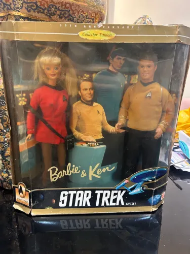 Bonecas Barbie - Barbie & Ken Star Trek 1996 (Mattel)