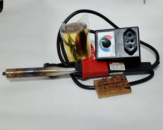 Carimbo clichê (para reforma de bíblia)