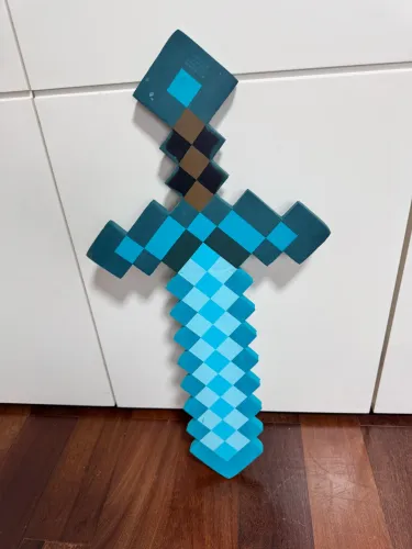 Espada Diamante Minecraft - 60 cm