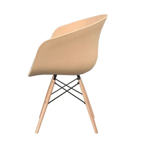 Poltrona estilo elegance Eiffel cor nude rosado