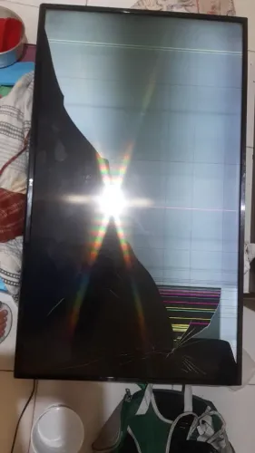 Televisao smart quebrada
