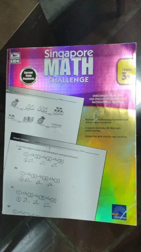 Singapore Math Challenge - grade 3+