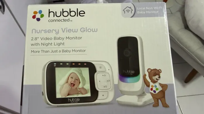 Babá Eletrônica Hubble Connected Nursery View Glow