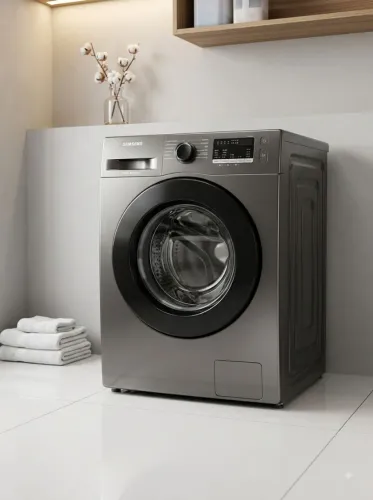MÁQUINA LAVA E SECA SAMSUNG DIGITAL INVERTER INOX / TITANIUM