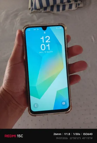 Vendo a16 5g celular ótimas condições só pegar e usar