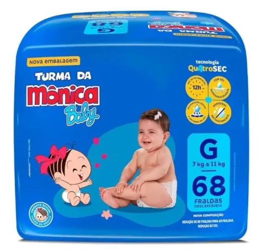 Fralda G turma da monica