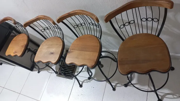 Cadeiras rústica 