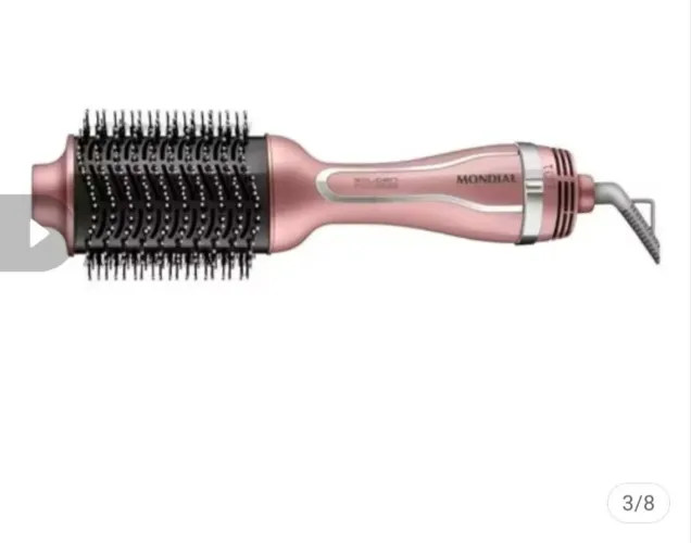 ESCOVA SECADORA + SECADOR DE CABELO MONDIAL