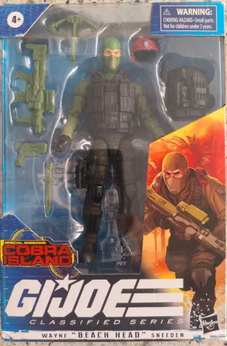 GI JOE CLASSIFIEDS/BEACH HEAD V1